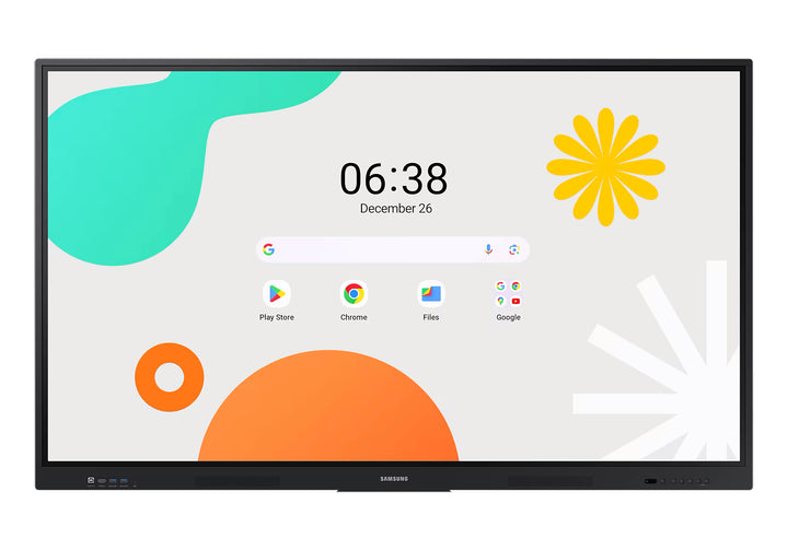 Samsung 86WAF 86" 1.63m Interactive Display with speakers, 400 nit Brightness, 4k resolution and 5 Year Warranty