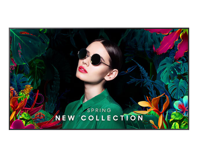 Samsung QM98C 985" Crystal 4K UHD Ultra-Slim Digital Signage, 24/7 operation, with SmartView+ and non-glare viewing