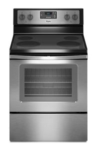 Whirlpool WFE320M0ES - 4.8 Cu. Ft. Freestanding Electric Range with FlexHeat Dual Radiant Element