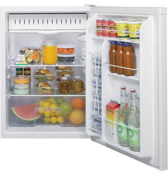 GE Appliances GCE06GGHWW Compact Refrigerator 5.6 Cu. Ft with 1-Year Warranty
