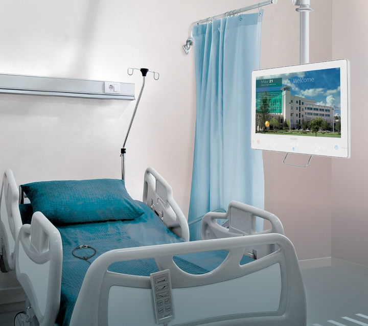 19'' Philips Bedside TV for Healthcare with antiMicrobial housing and built-in Chromecast