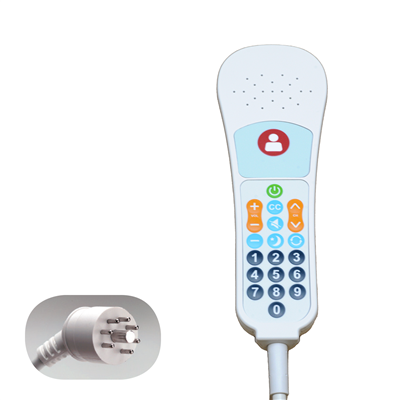 Crest Elite Digital Pillow Speaker Remote with nurse call integration and AutoSense Technology