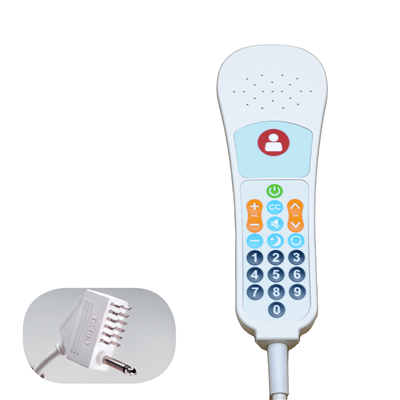 Crest Elite Digital Pillow Speaker Remote with nurse call integration and AutoSense Technology