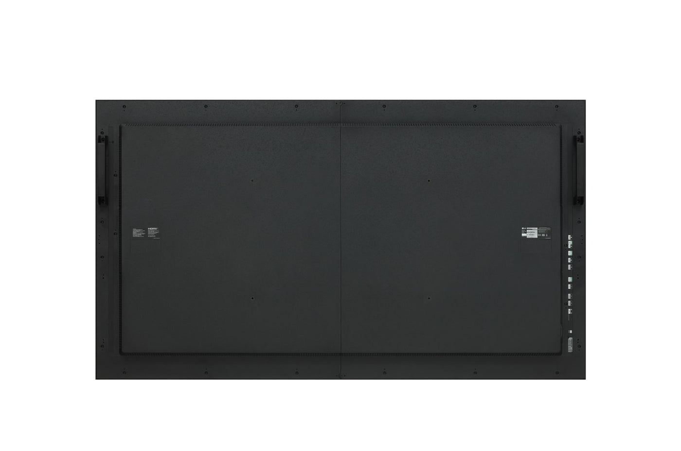 LG 75XS4G-B 75" UHD Window Facing High Brightness Display Rear View Back of Display