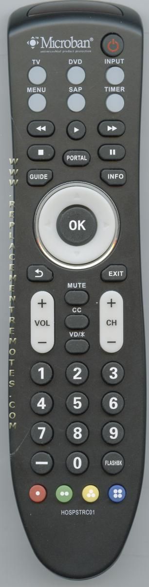 LG HOSPSTRC01 Hospitality LED TV Replacement Remote