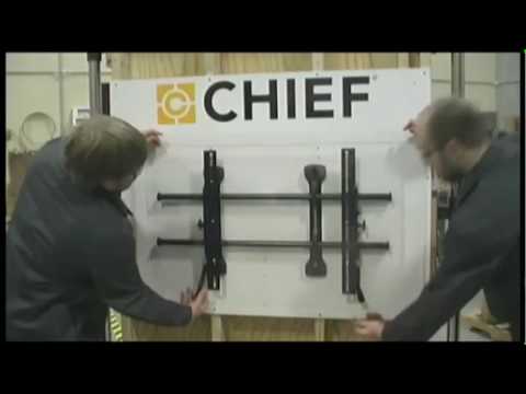 Chief LCM1U FUSION Ceiling Mount for Large Displays 32"-65", 200x100 mm