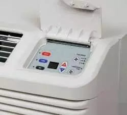 Amana PTC124G50AXXX 12,000 BTU PTAC with 5.0 kW Electric Heater, R410A Refrigerant, 10.3 Energy Efficiency Ratio, DigiSmart Controls and 265 Voltage