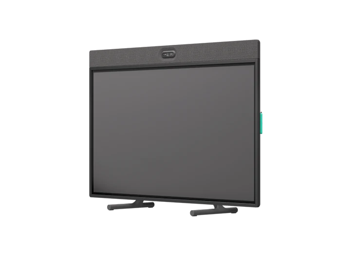 Logitech Rally Board 65 all-in-one collaboration device with a 65-inch touchscreen display and audio and video