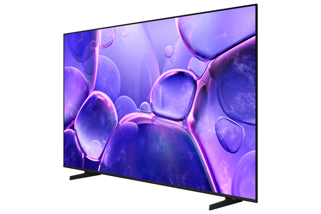 Samsung U600F 75" 4K Non-Smart Hospitality TV with vibrant colors designed for set top box applications