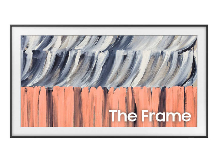 Samsung 55" The Frame LS03HE 4K Vision AI Smart TV with Neo QLED panel, a glare-free matte display and customizable bezel color