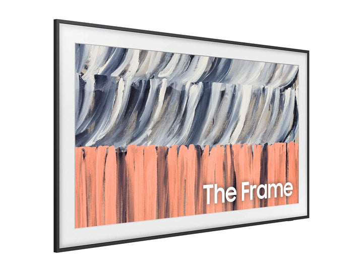 Samsung 55" The Frame LS03HE 4K Vision AI Smart TV with Neo QLED panel, a glare-free matte display and customizable bezel color