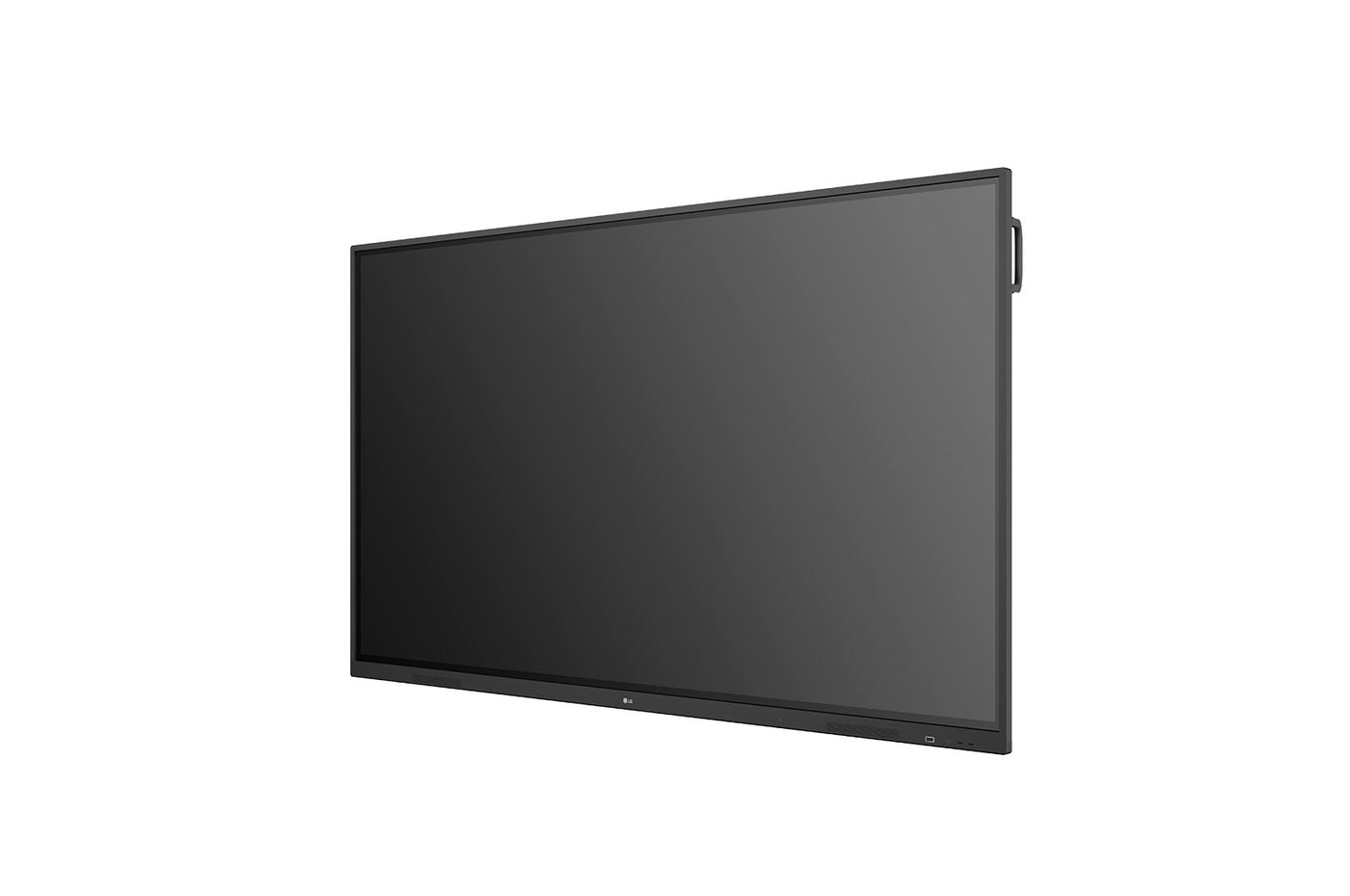 LG 65TR3DJ-B 65" CreateBoard™ IPS UHD IR Multi Touch Interactive Whiteboard Tilted Left View