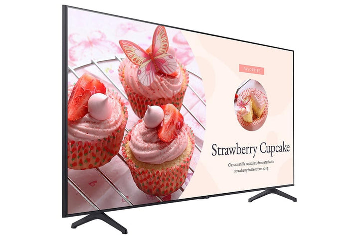 Samsung 65" BET-H Series Crystal UHD 4K Pro Display Front View Alternate