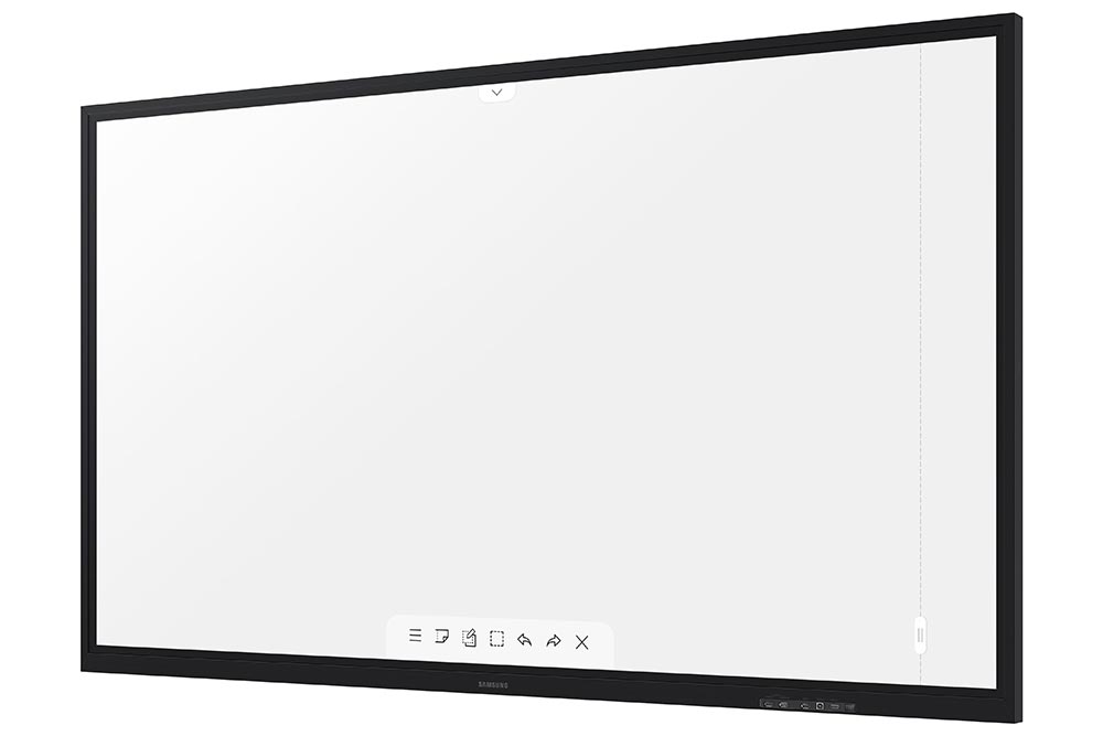 Samsung WM75A 75" Flip 3 Interactive Display Front View Alternate