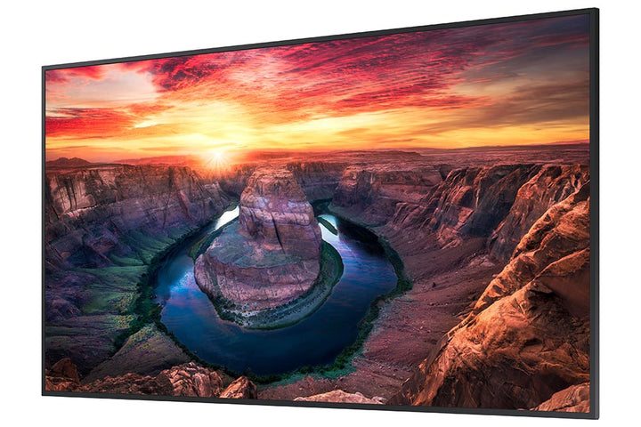 Samsung QM65B 65" Crystal 4K UHD Digital Signage Front View Alternate
