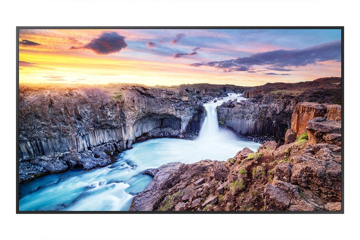 Samsung QH50B 50" Crystal 4K UHD Smart Digital Signage Front View
