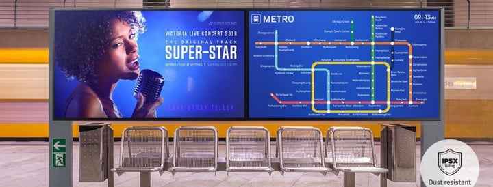 Samsung’s QB65N 65″ Smart UHD Digital Signage captures audience eyes