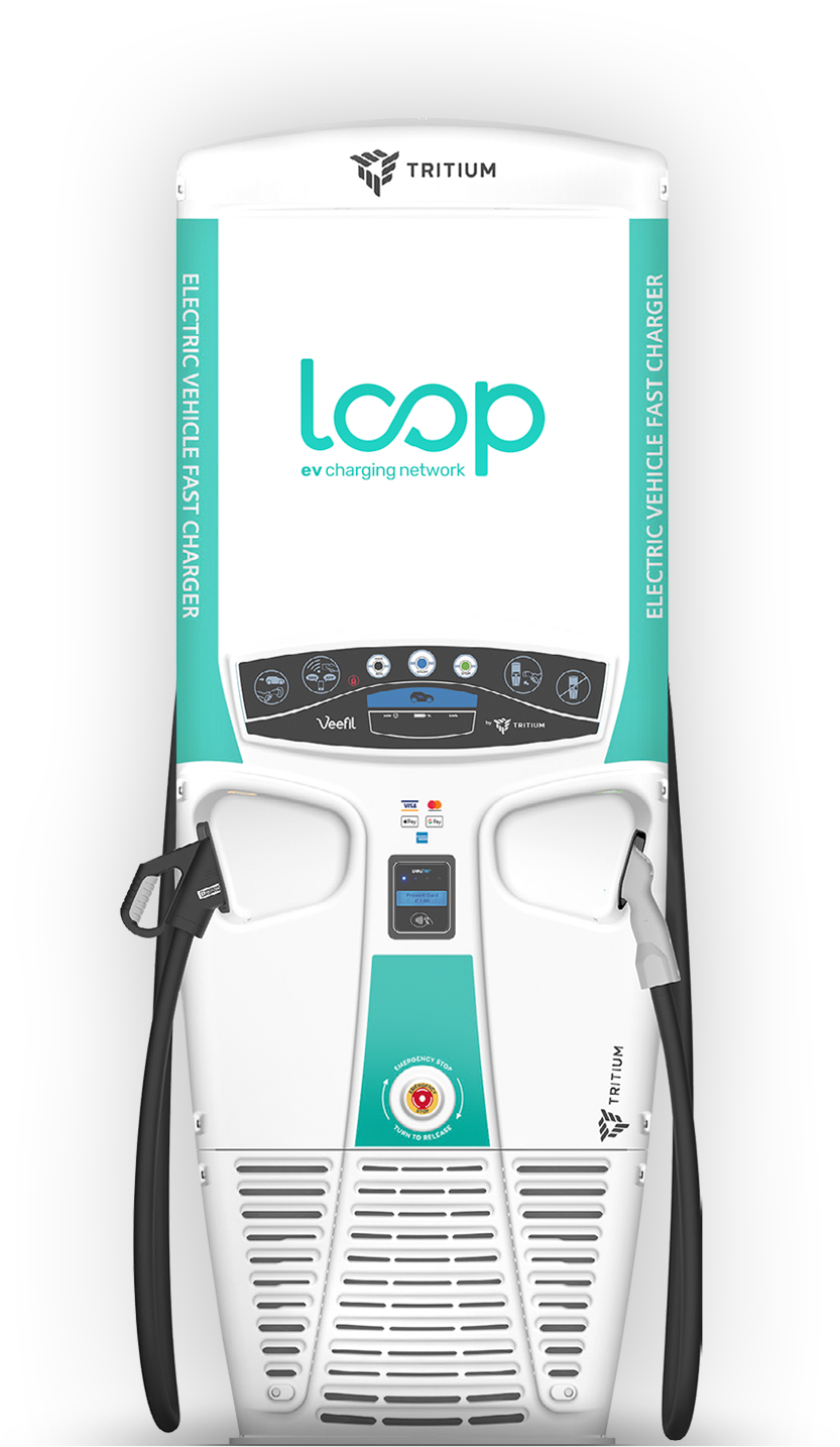 Loop Technology Ev Electric Vehicle DC Fast Charging Station for Sale | KniTec