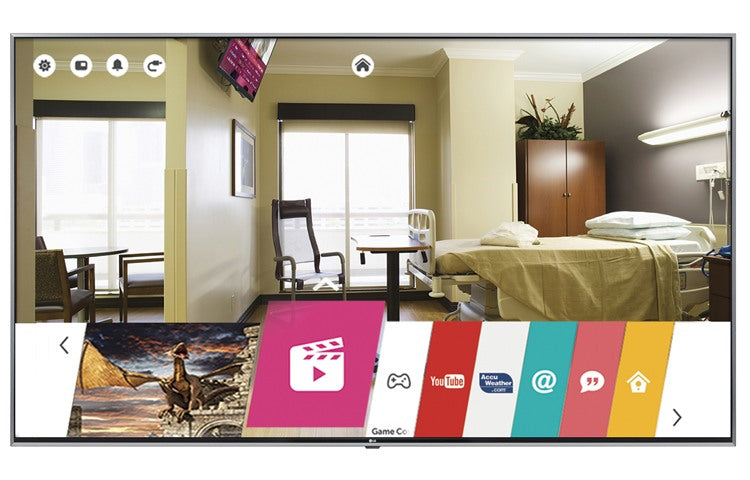 LG 43UV770M 43" 4K UHD Hospital Grade Pro:Centric SMART TV with Pro:Idiom, b-LAN and 2 Year Warranty