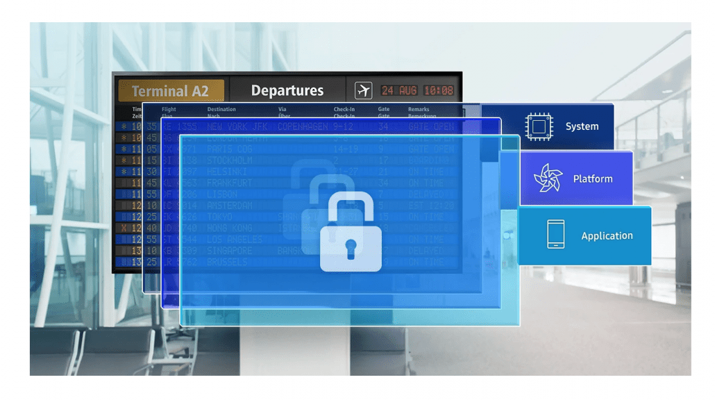 Samsung QB75H 75″ QBH series, 4K UHD Signage Display with Embedded Media Player, 300 Nits, 16/7, 3 Year Warranty