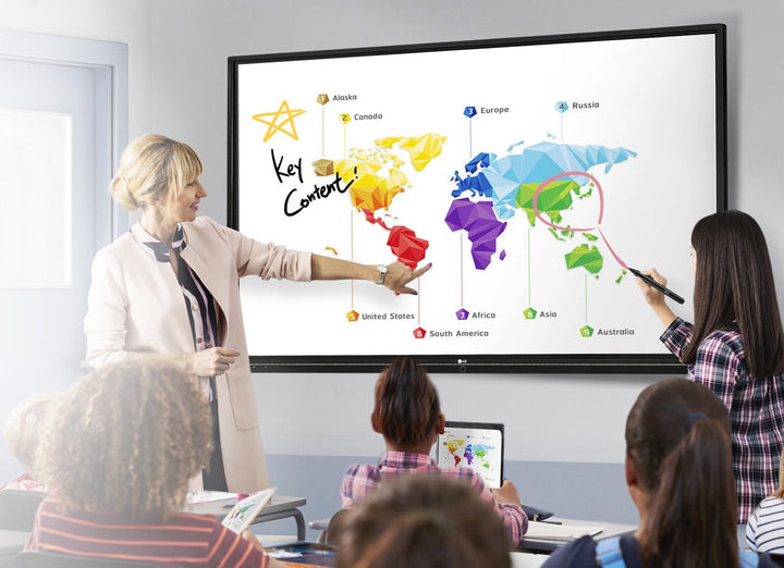LG 86TR3BF-B 86" IR Mulit-Touch Point UHD IPS Collaborative Digital Display