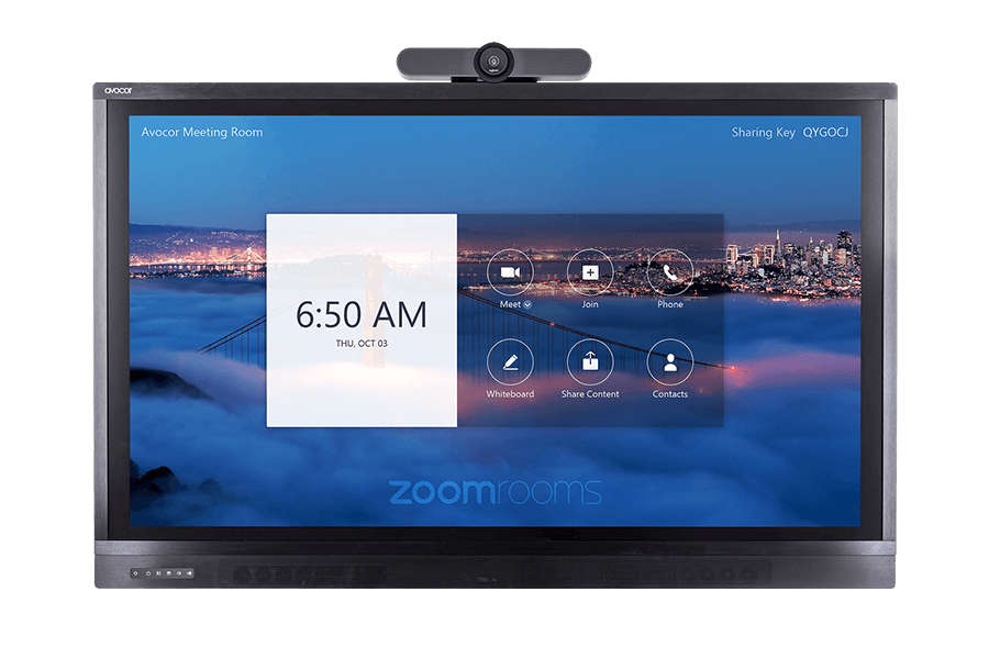 Avocor Touch Display with Logitech Camera