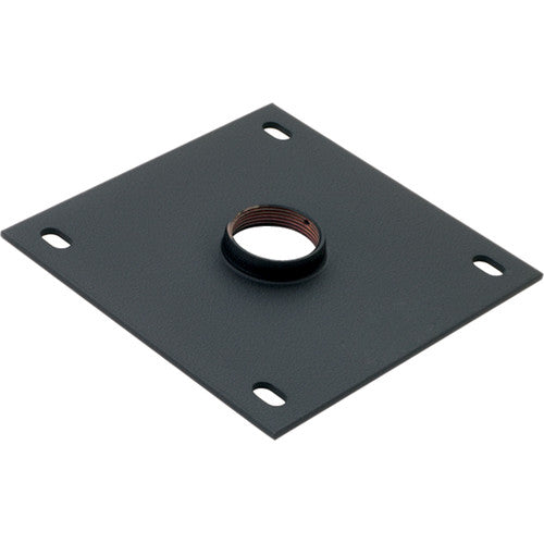Chief CMA110 Ceiling Mounting Plate 8x8"-1-1/2" Coupler, Black