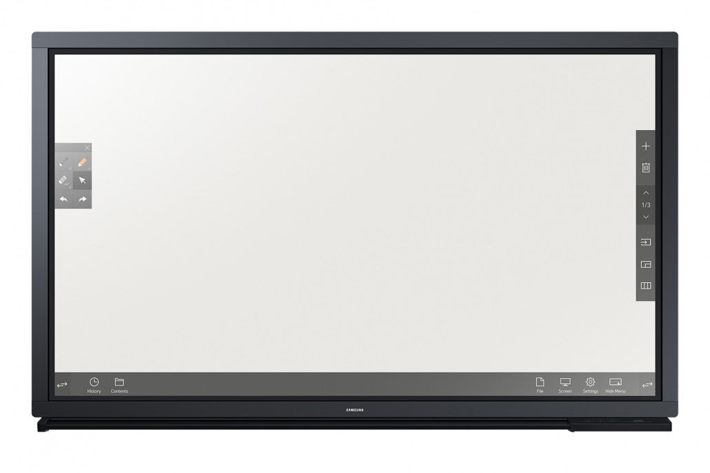 Samsung DM75E-BR 75" E-Board Interactive Whiteboard, FHD, 380 Nits, 24/7, 3 Year Warranty