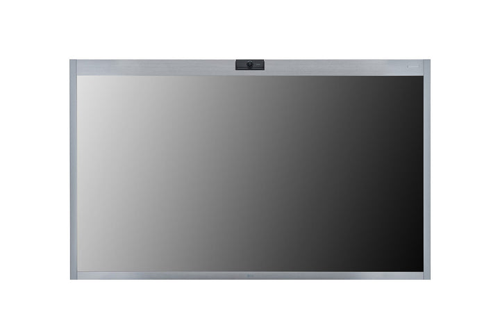 LG 55CT5WJ 55” One:Quick Works All-in-One Meeting & Screenshare Solution with Camera for Video Conferencing Front View ScreenOff
