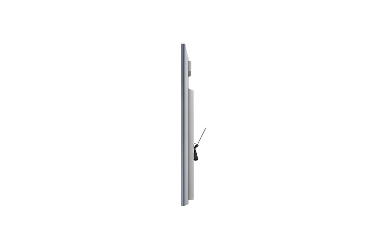 LG 55CT5WJ 55” One:Quick Works All-in-One Meeting & Screenshare Solution with Camera for Video Conferencing Left Side View