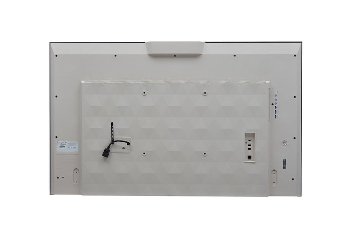 LG 55CT5WJ 55” One:Quick Works All-in-One Meeting & Screenshare Solution with Camera for Video Conferencing Rear View Back of Display