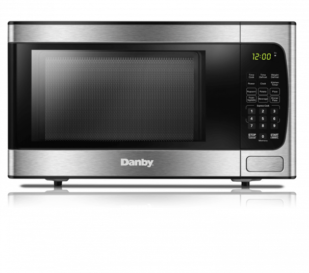 Danby DBMW0924BBS Microwave, 0.9 Cu. Ft., 900W, with 1-Year Warranty