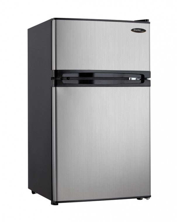 Danby DCR031B1BSLDD Compact Refrigerator/Freezer, 3.1 Cu. Ft., with 18-Month Warranty