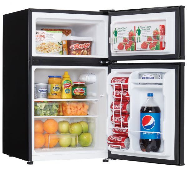 Danby DCR032C3BDB Refrigerator/Freezer, 3.2 Cu. Ft., with Year Warranty