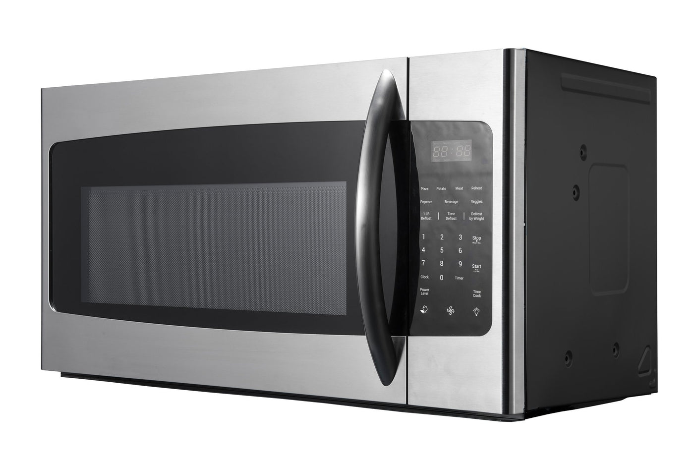 Danby DOM16A2SSDB Over Range Microwave, 1.6 Cu. Ft., 1000W, with 18-Month Warranty