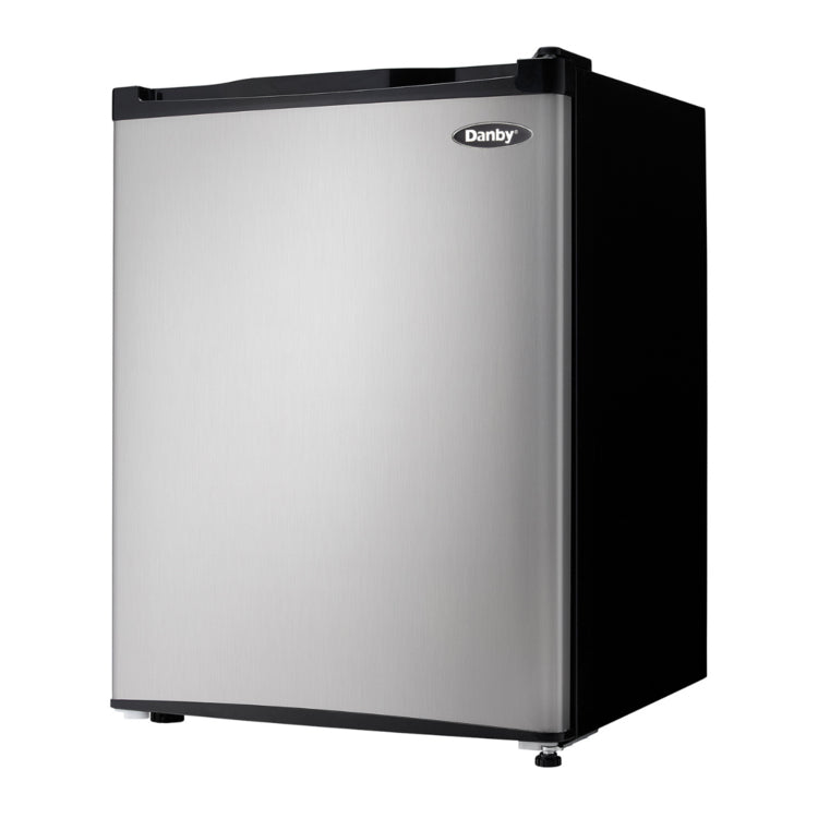 Danby DAR023C1BSLDB Compact Refrigerator, 2.3 Cu Ft., with 2-Year Warranty
