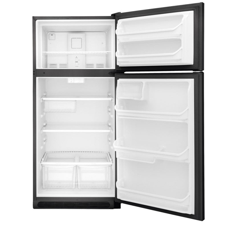 Frigidaire FFTR1821TB Top Freezer Refrigerator, 18 Cu. Ft. with 1-Year Warranty