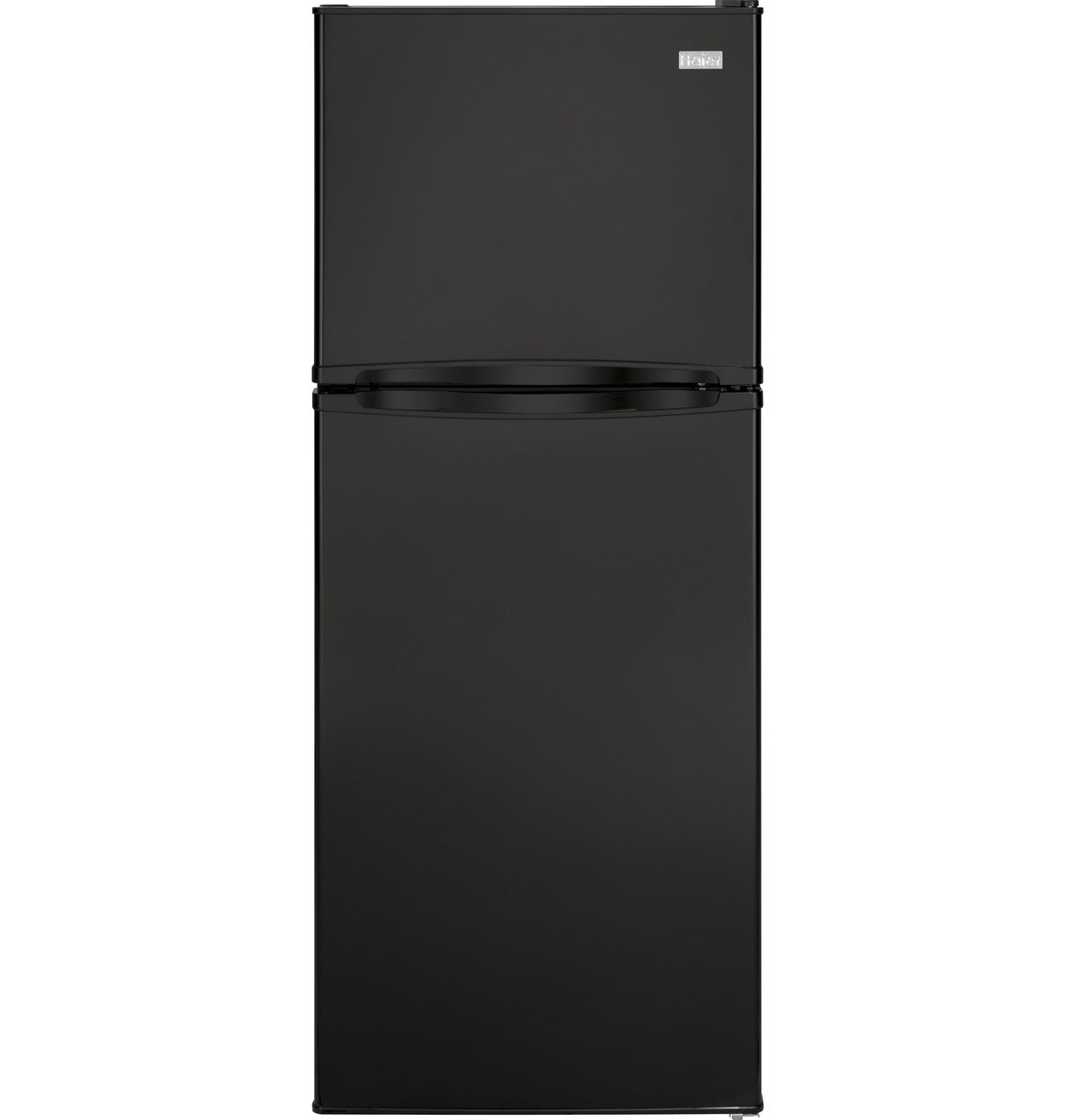 GE Haier HA10TG21SB Top-Freezer Refrigerator 9.8 Cu. Ft. with 1-Year Warranty