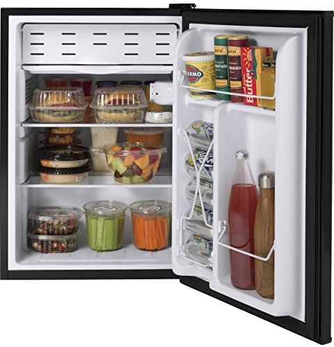 GE Hotpoint HME03GGMBB Mini Refrigerator with Freezer 2.7 Cu. Ft with 1-Year Warranty