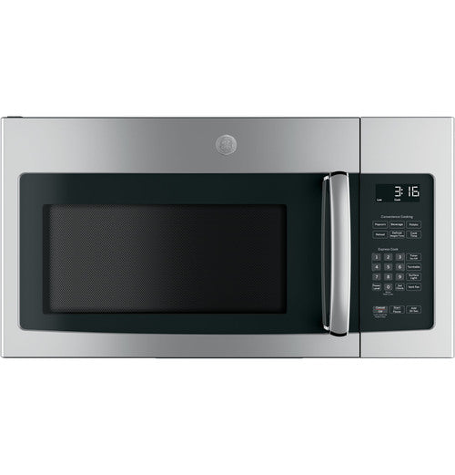GE JNM3163RJSS Over Range Microwave, 1.6 Cu. Ft., 950W, with 1-Year Warranty