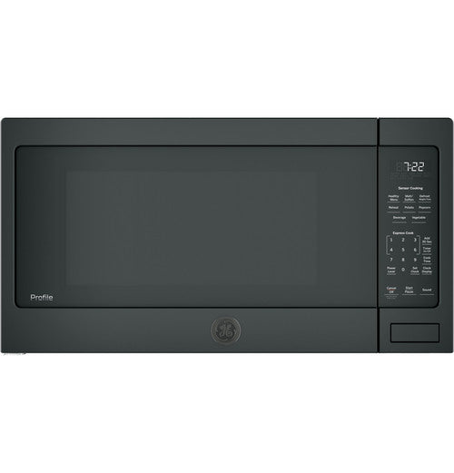 GE Profile PES7227DLBB Microwave, 2.2 Cu. Ft., 1100W, with 1-Year Warranty