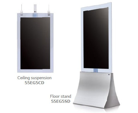 LG 55EG5SD In-Glass OLED Dual-Sided Wallpaper Display 400 Nits 3 Year Warranty