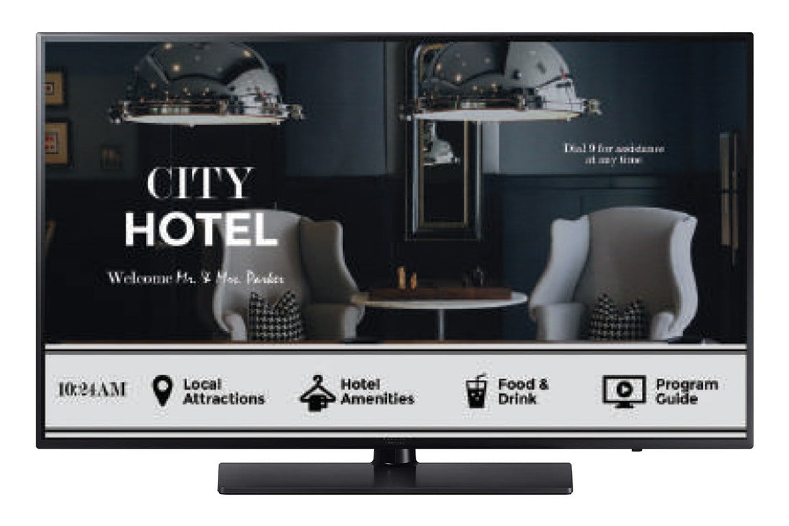 Samsung HG43NF690U 43" 4K UHD SMART LED Hospitality TV with Pro:Idiom and 2 Year Warranty