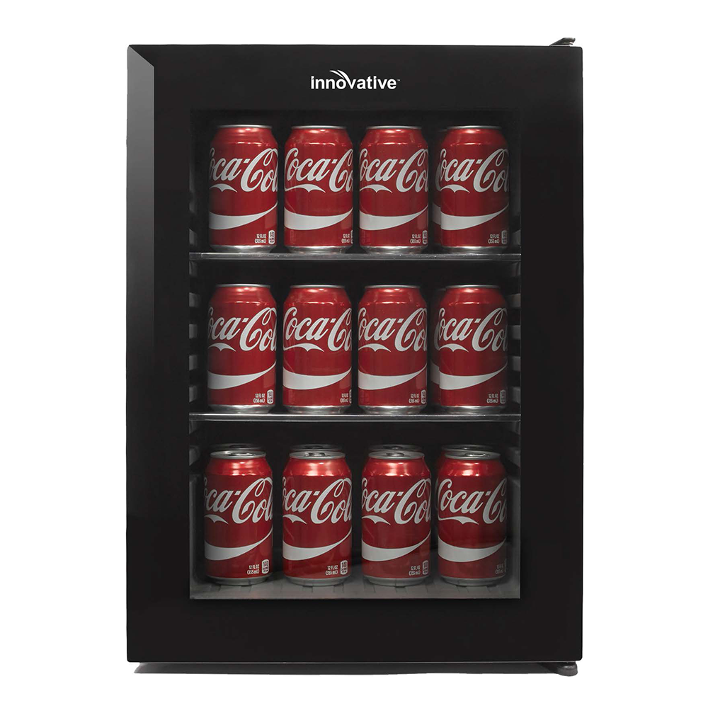 Innovative INN402CGDF Refrigerator, 40 Liter, with Frameless Glass Door and 5-Year Warranty