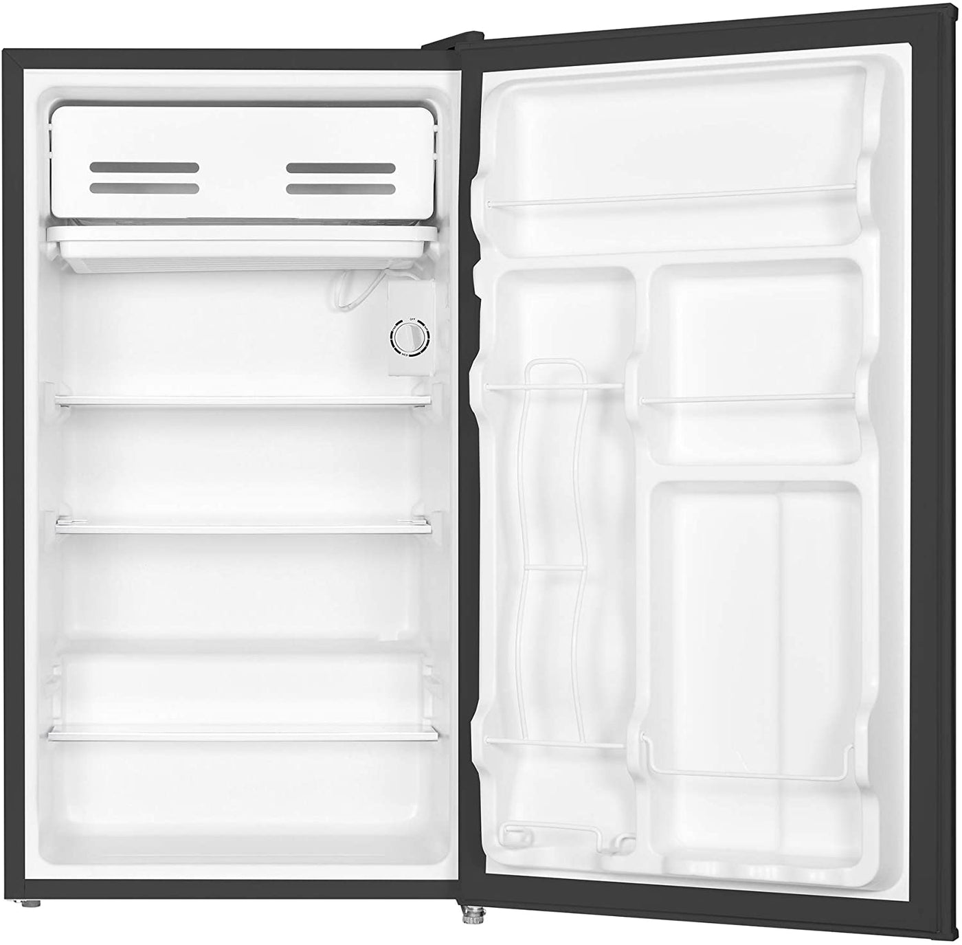 Keytone KSTRC331DB Mini Refrigerator with Freezer, 3.3 Cu. Ft, with 1-Year Warranty