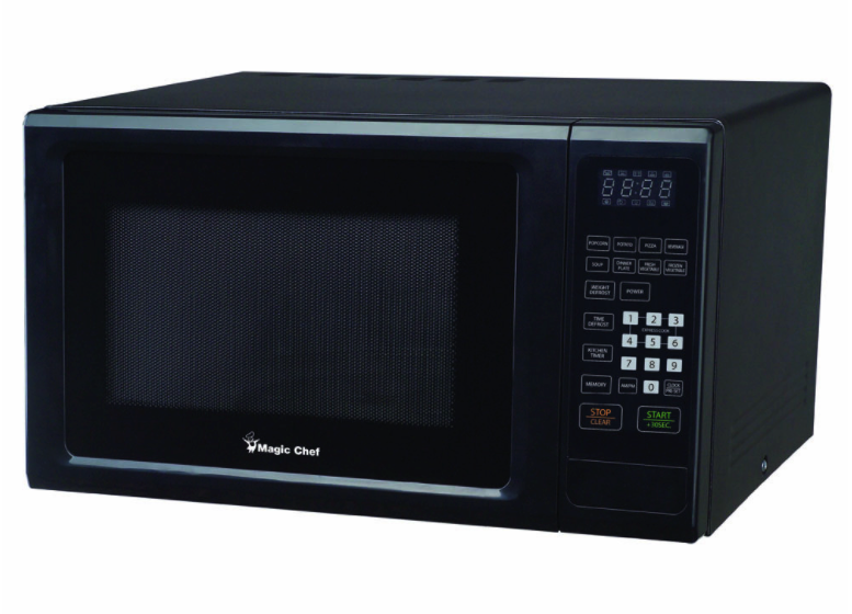 Magic Chef  MCM1110B Microwave, 1.1 Cu. Ft., 1000W, with 1-Year Warranty