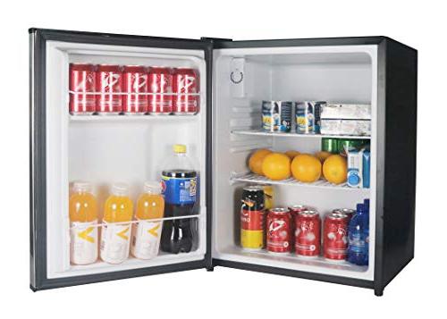 MagicChef MCAR240SE2 Mini Refrigerator, 2.4  Cu. Ft with 1-Year Warranty