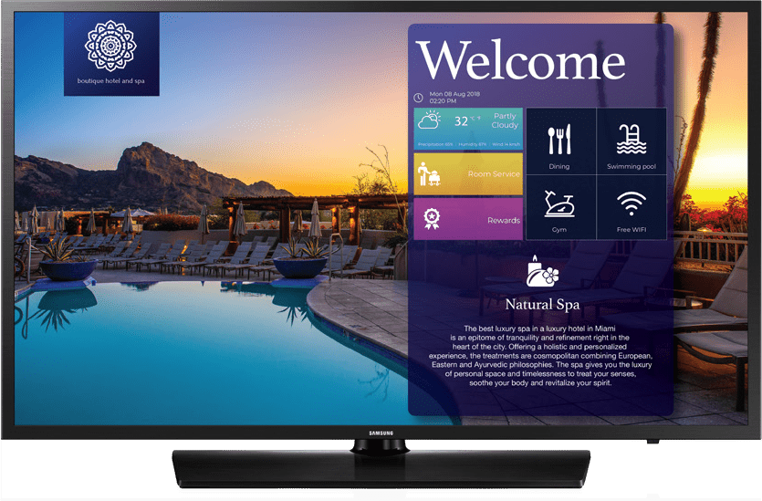 Samsung HG43NJ477 43" LED Hospitality TV with Pro:Idiom and 2 Year Warranty