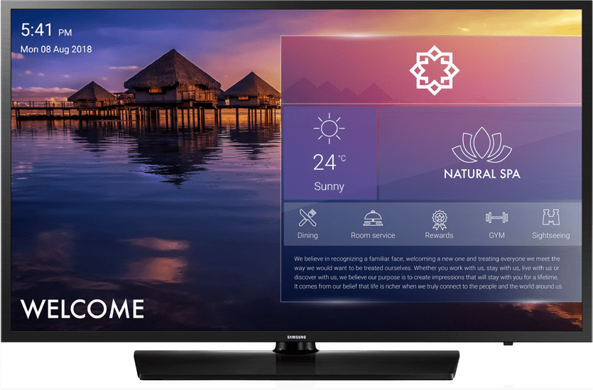 Samsung HG32NJ478 32" LED Hospitality TV with b-LAN and 2 Year Warranty