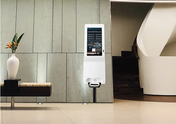 HAND SANITIZER DIGITAL SIGNAGE